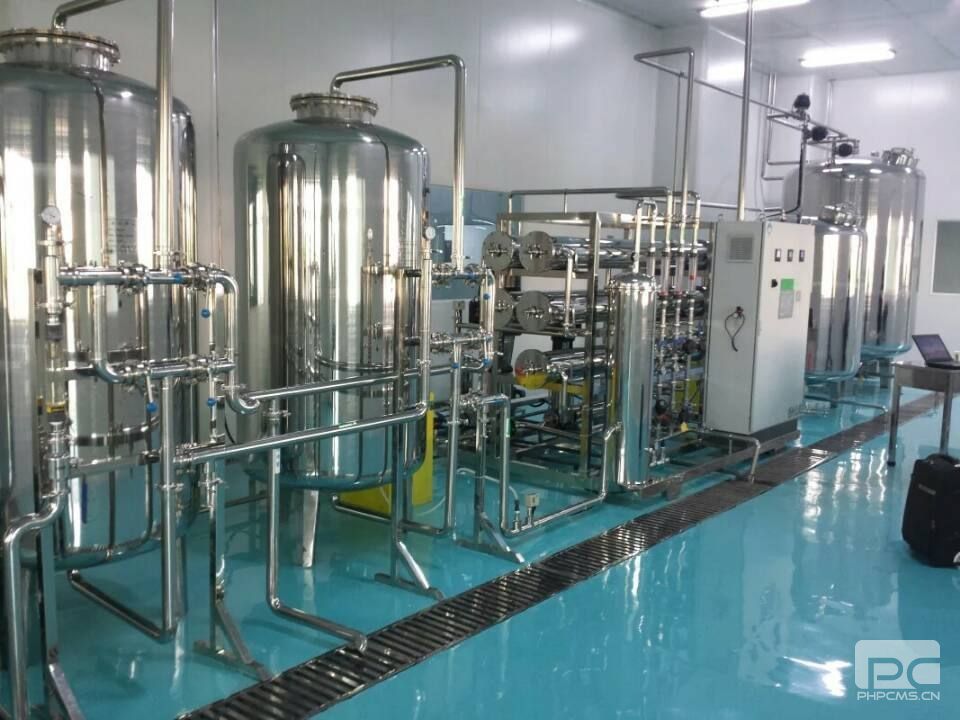 深圳某太陽能公司超純水系統